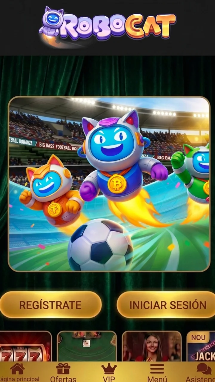 Robocat Casino mobile app